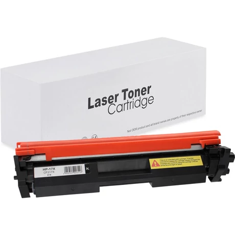HP 17A (CF217X) (4k) (100%új) (Chip-es) kompatibilis toner /White Box/