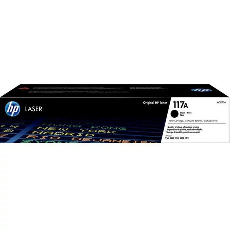 HP 117A (W2070A) (BK) [1k] eredeti toner