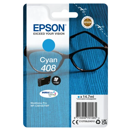 Epson 408 (T09J2) C (14,7ml) Eredeti tintapatron