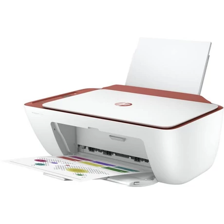 HP DeskJet 2723E A4 színes tintasugaras multifunkciós nyomtató piros
