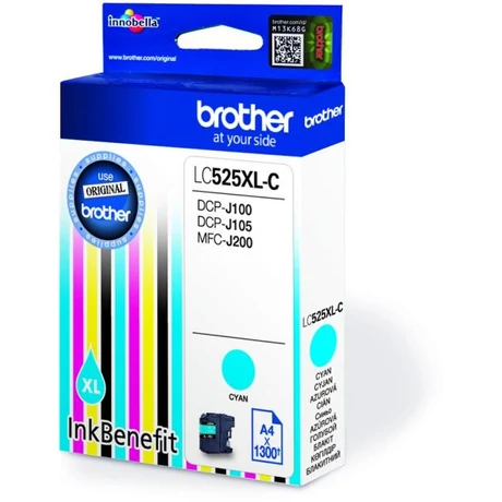 Brother LC525XL C eredeti tintapatron