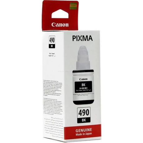 Canon GI-490 BK eredeti utántöltő tinta