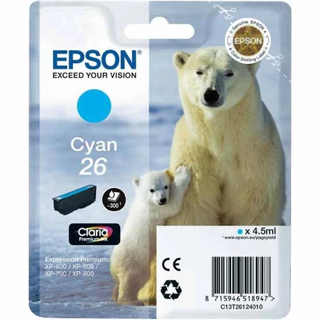 Epson 26C (T2612) eredeti tintapatron