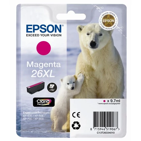 Epson 26XLM (T2633) eredeti tintapatron