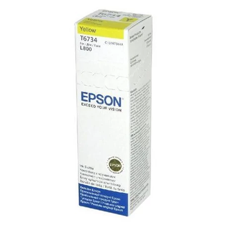 Epson T6734 (Y) eredeti utántöltő tinta