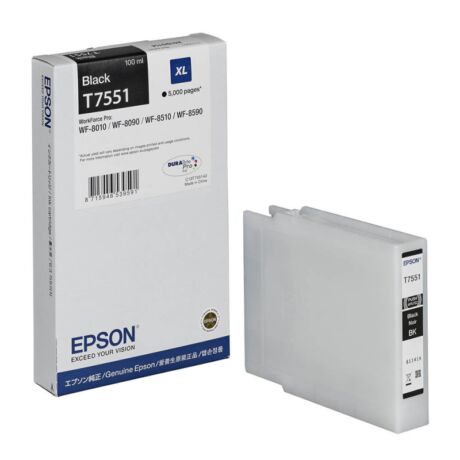 Epson T7551 XL eredeti tintapatron