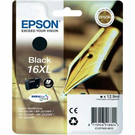 Epson 16XLBK (T1631) eredeti tintapatron