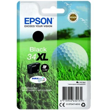 Epson 34XL (T3471) (BK) eredeti tintapatron