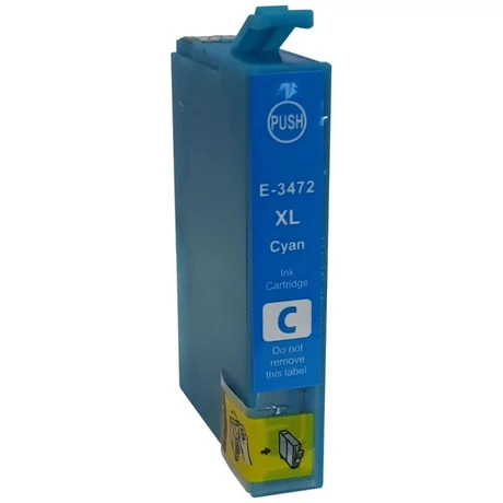 Epson T3472 (C) kompatibilis tintapatron /Ezprint/