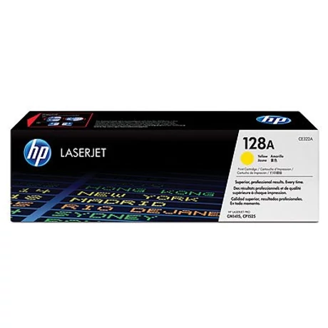 HP 128A (CE322A) (Y) eredeti toner