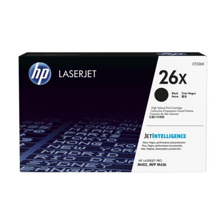 HP 26X BK (CF226X) [9k] eredeti toner