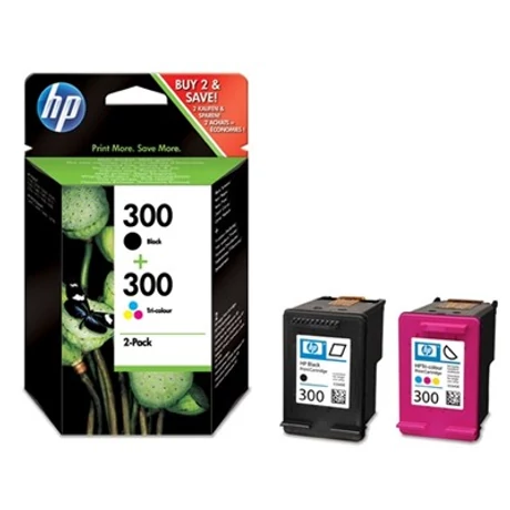 HP 300 (CN637) (4ml BK+4ml CMY) eredeti tintapatron csomag