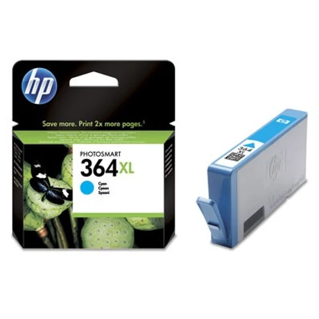 HP 364XL (C) (CB323EE) eredeti tintapatron