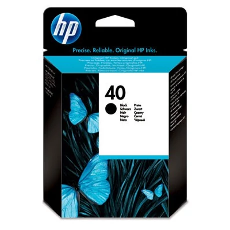 HP 40BK (51640A) eredeti tintapatron