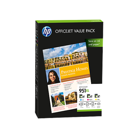 HP 951XL (CR712AE ) Officejet Pack + 75/A4