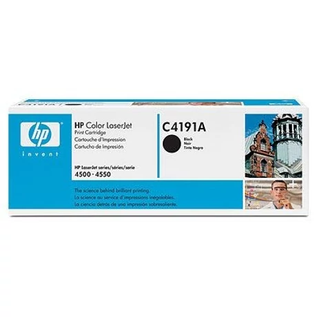 HP C4191A (BK) eredeti toner