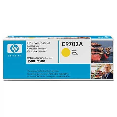 HP C9702A (Y) eredeti toner