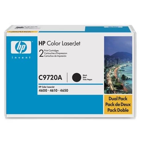 HP C9720A (BK) eredeti toner