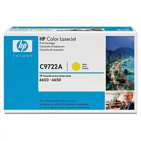 HP C9722A (Y) eredeti toner