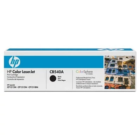 HP CB540A (BK) eredeti toner