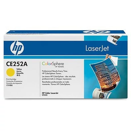 HP CE252A (Y) eredeti toner