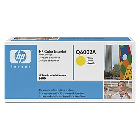 HP Q6002A (Y) eredeti toner