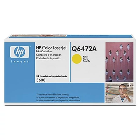 HP Q6472A (Y) eredeti toner