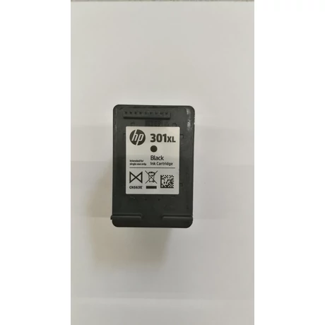 HP 301XL (BK) (CH563EE) eredeti (Üres Tintapatron Visszavétel)