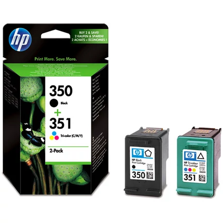 HP 350+351 (SD412EE) (BKCMY) eredeti patroncsomag