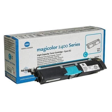 Konica Minolta MagiColor 2400-2500 (C) eredeti toner