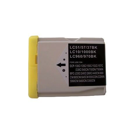 Brother LC970/LC1000BK (30 ml) kompatibilis tintapatron /Lepkés CN/