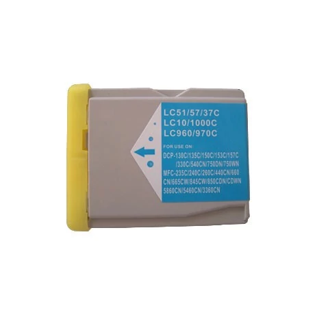 Brother LC970/LC1000C (22 ml) kompatibilis tintapatron /Lepkés CN/