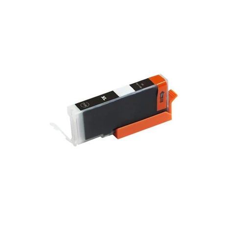 Canon CLI-571XL BK (12.5 ml) kompatibilis tintapatron /Lepkés CN