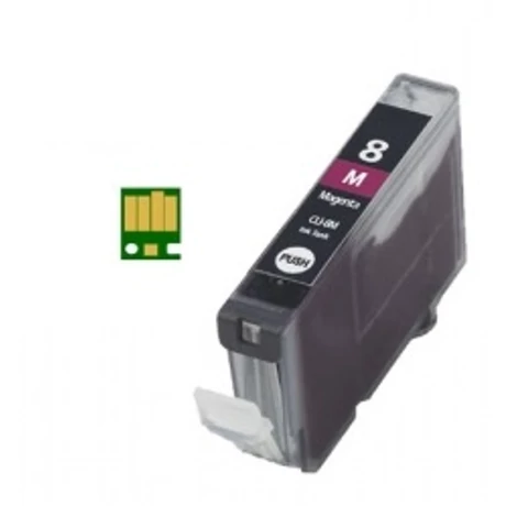 Canon CLI-8M (14 ml) kompatibilis (CHIP-es) tintapatron /Lepkés CN/