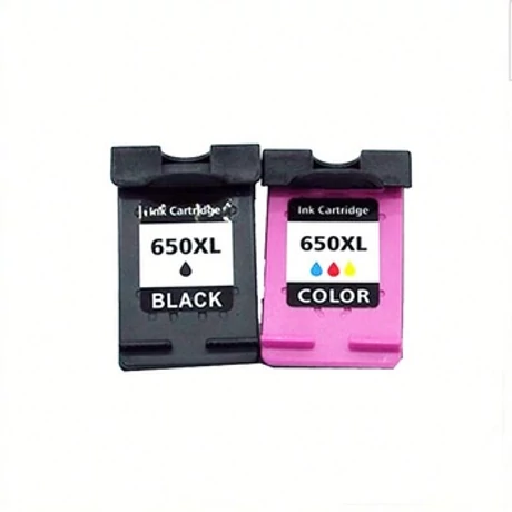 HP 650XL (BK+CMY) (CZ101AE/CZ102AE) kompatibilis tintapatron multipack