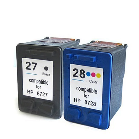 HP 27/28 (C8727A/C9352C) kompatibilis (fekete-színes) tintapatron csomag /Lepkés CN/