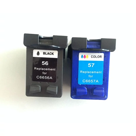HP 56/57 (C6656A/C6657A) utángyártott (fekete-színes) tintapatron csomag