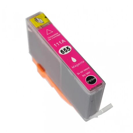 HP 655 (CZ111A) (M) (14.5 ml) kompatibilis tintapatron /Lepkés CN/