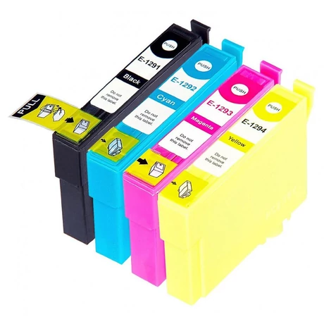 Epson T1295 (T1291, T1292, T1293, T1294) kompatibilis multipack /Lepkés CN/