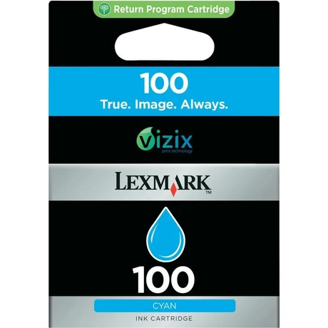 Lexmark 100 (C) (14N0900E) eredeti tintapatron