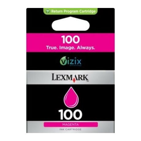 Lexmark 100 (M) (14N0901E) eredeti tintapatron