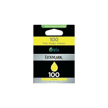 Lexmark 100 (Y) (14N0902E) eredeti tintapatron