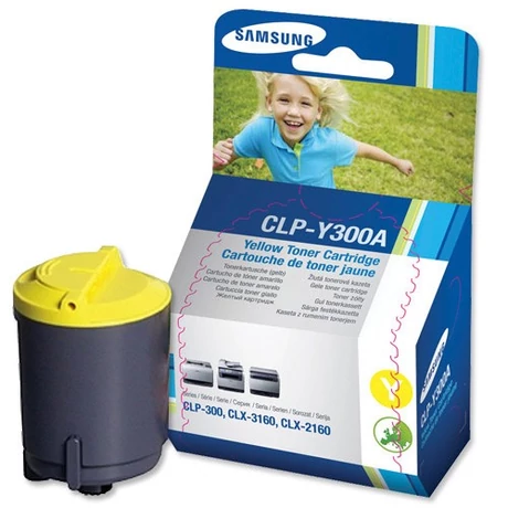 Samsung CLP-300A (Y) eredeti toner