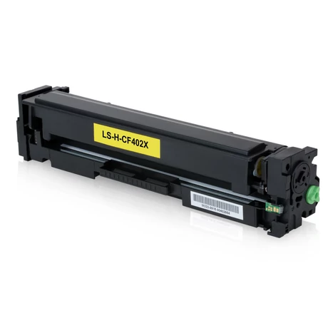 HP 201X (CF402X) (Y) [2,3k] (100% új) kompatibilis toner /Whitebox/