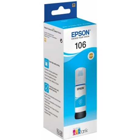 Epson 106 (T00R240) (C) eredeti utántöltő tinta