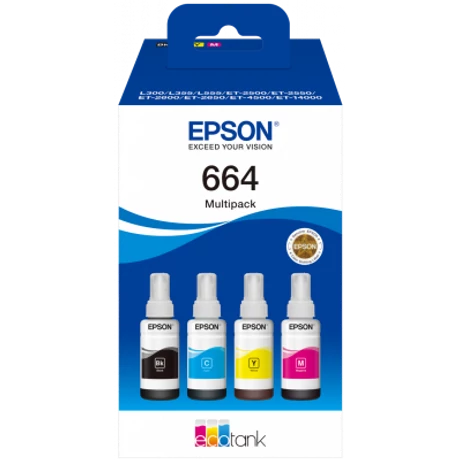 EPSON T6646 BKCMY MULTIPACK 4X70ML