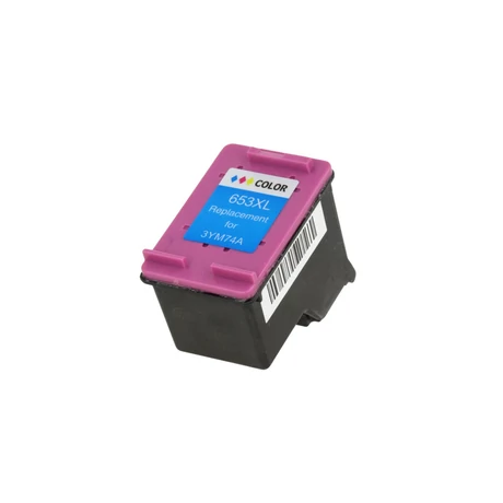 HP 653XL (3YM74AE) (18ml) (CMY) kompatibilis tintapatron /Lepkés CN/