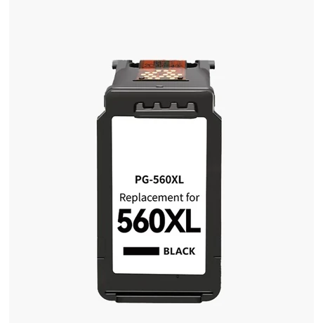 Canon PG-560XL (BK) (22 ml) kompatibilis tintapatron /Lepkés CN/