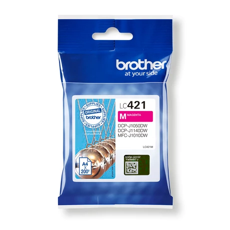 Brother LC-421 (M) eredeti tintapatron