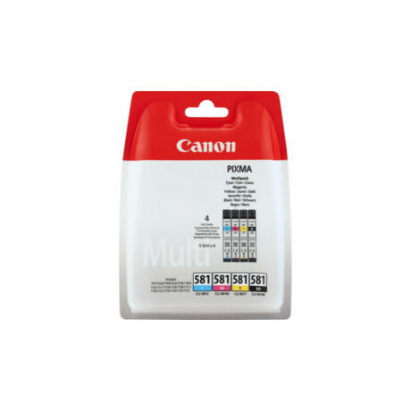 Canon CLI-581 (BKCMY) eredeti 4db-os tintapatron csomag
